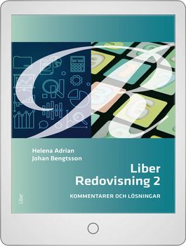 Liber Redovisning 2 Kommentarer och lösningar Onlinebok