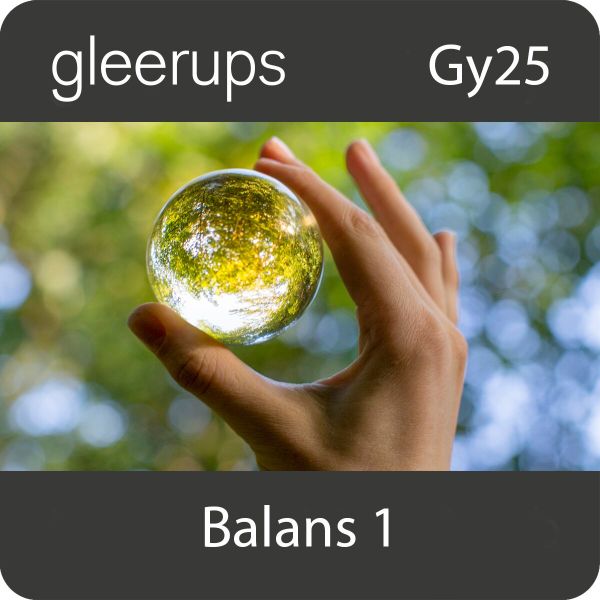 Balans 1, digitalt läromedel, elev, 12 mån, Gy25