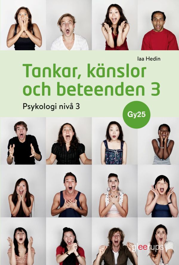Tankar, känslor och beteenden, psykologi 3, bok, Gy25
