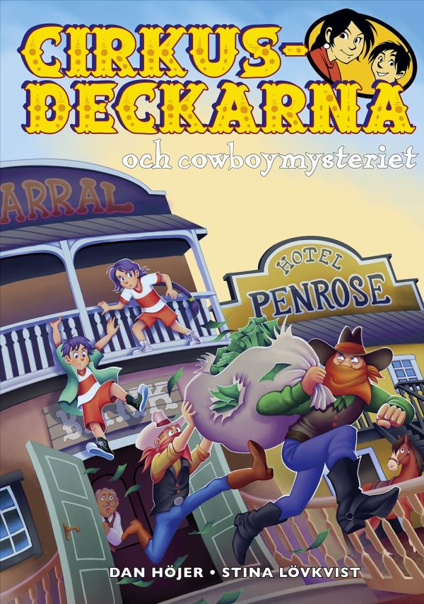 Cirkusdeckarna och cowboymysteriet