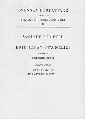Episka dikter. Dramatiska dikter I
