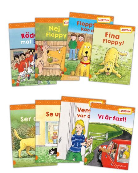 Läsresan nivåbokspaket 1 volym 1