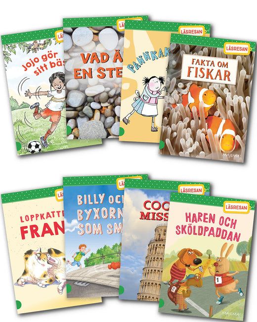 Läsresan nivåbokspaket 5 volym 1