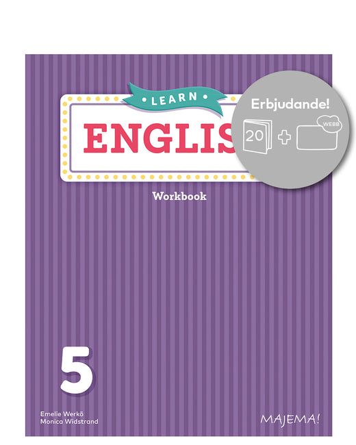 Learn English 5 paket (3864kr)