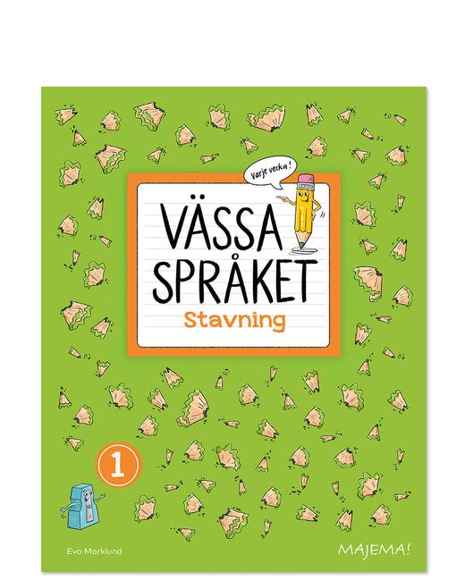 Vässa språket stavning åk 1 arbetsbok