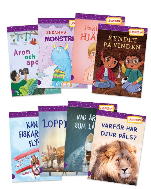 Läsresan nivåbokspaket 3 volym 2