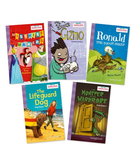 Learn English 5 library fiction set 1