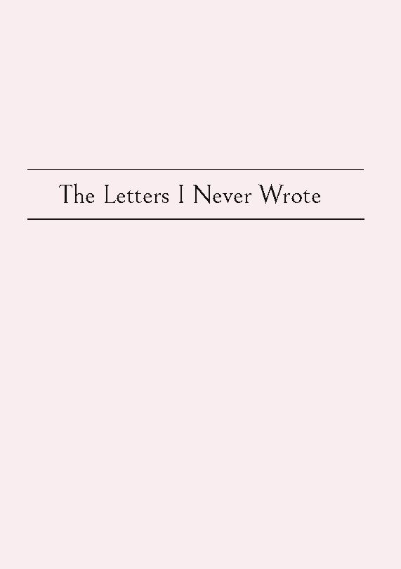 the letters i never wrote