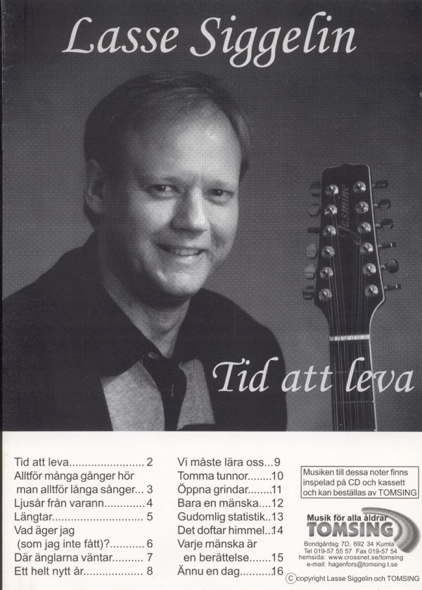 Tid att leva - Noter