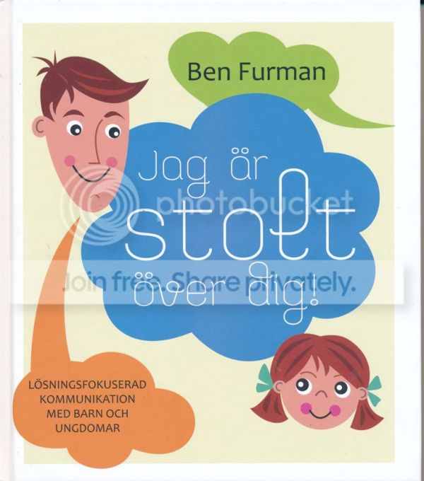 Jag är stolt över dig!
