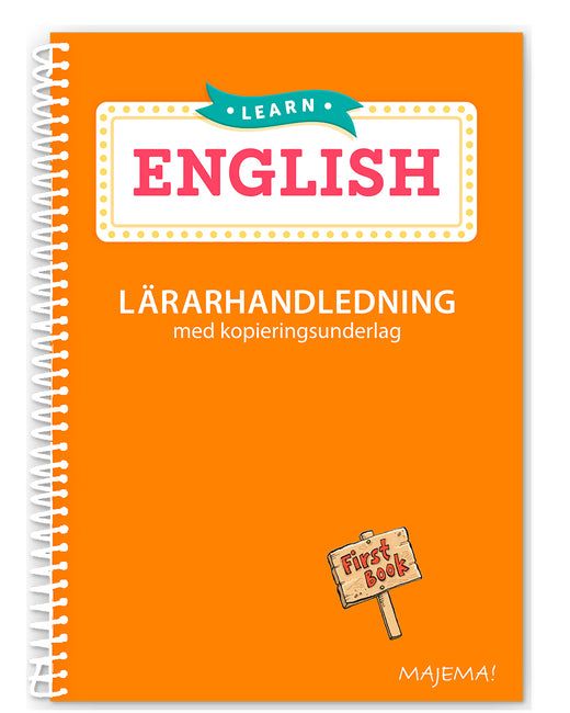 Learn English First Book åk 1 lärarhandledning