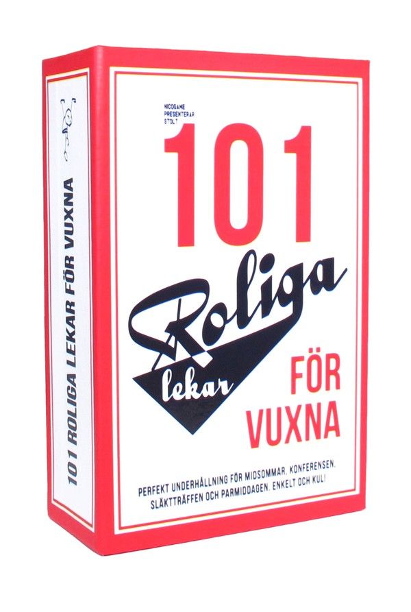 101 roliga lekar för vuxna
