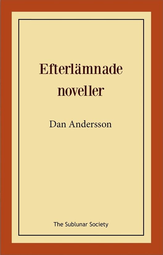 Efterlämnade noveller