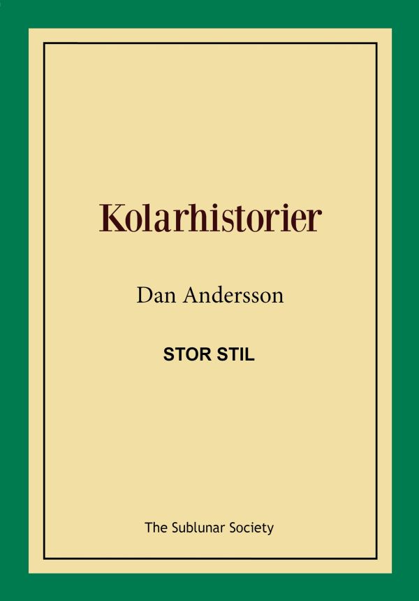Kolarhistorier (stor stil)