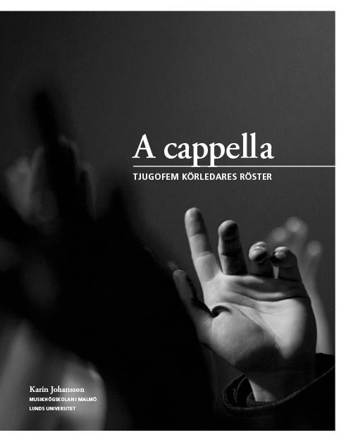 A cappella : tjugofem körledares röster