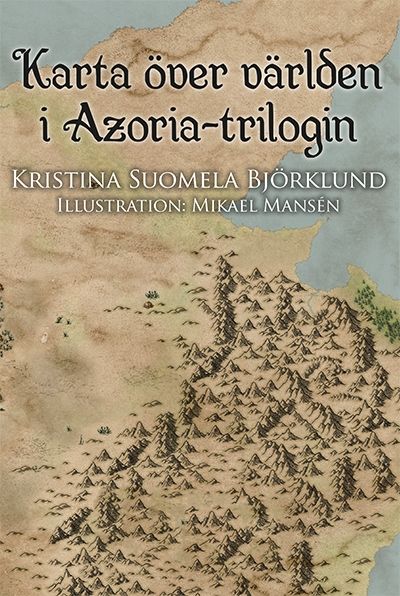 Karta över världen i Azoria-trilogin