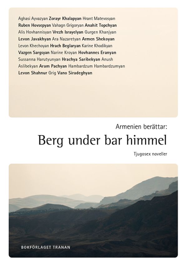 Armenien berättar : berg under bar himmel