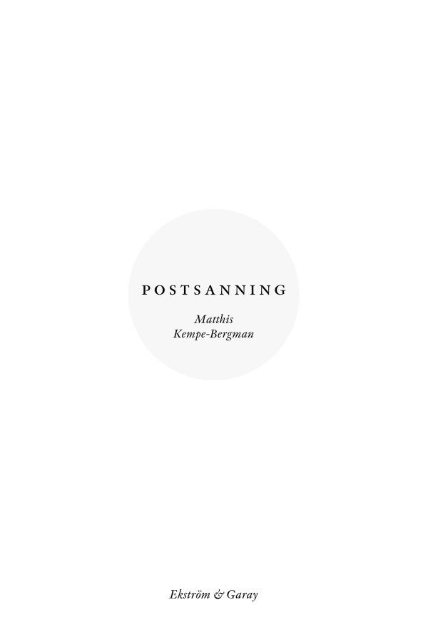 Postsanning