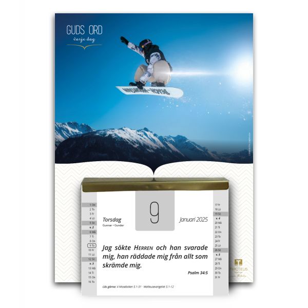 KALENDER Guds Ord varje dag 2026