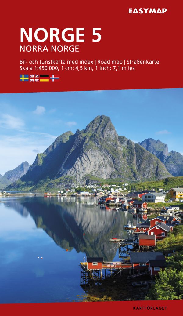 Norra Norge 5 EasyMap, 1:450 000