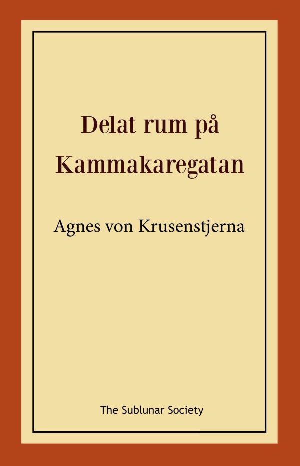Delat rum på Kammakaregatan