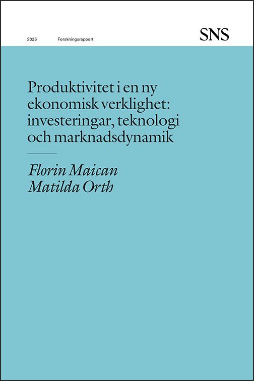 Produktivitet i en ny ekonomisk verklighet
