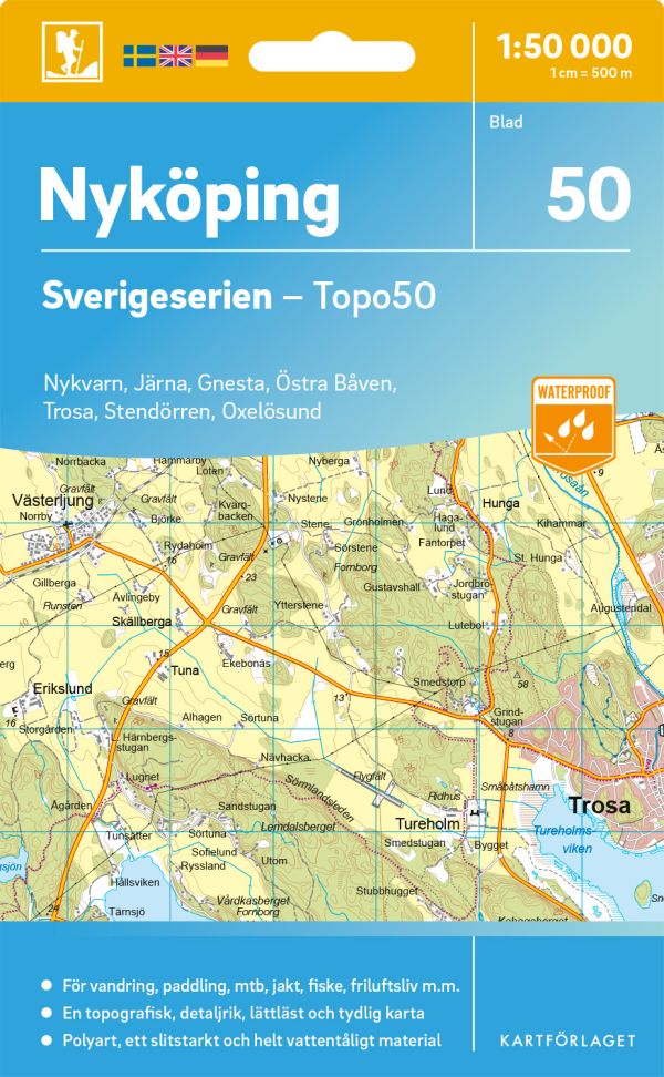 50 Nyköping Sverigeserien Topo50