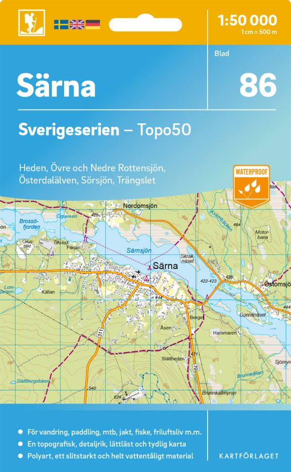86 Särna Sverigeserien Topo50