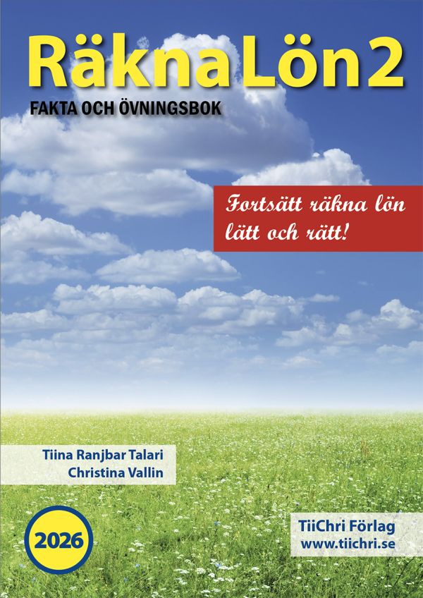 Räkna Lön 2 - 2026 (bok + digital produkt)